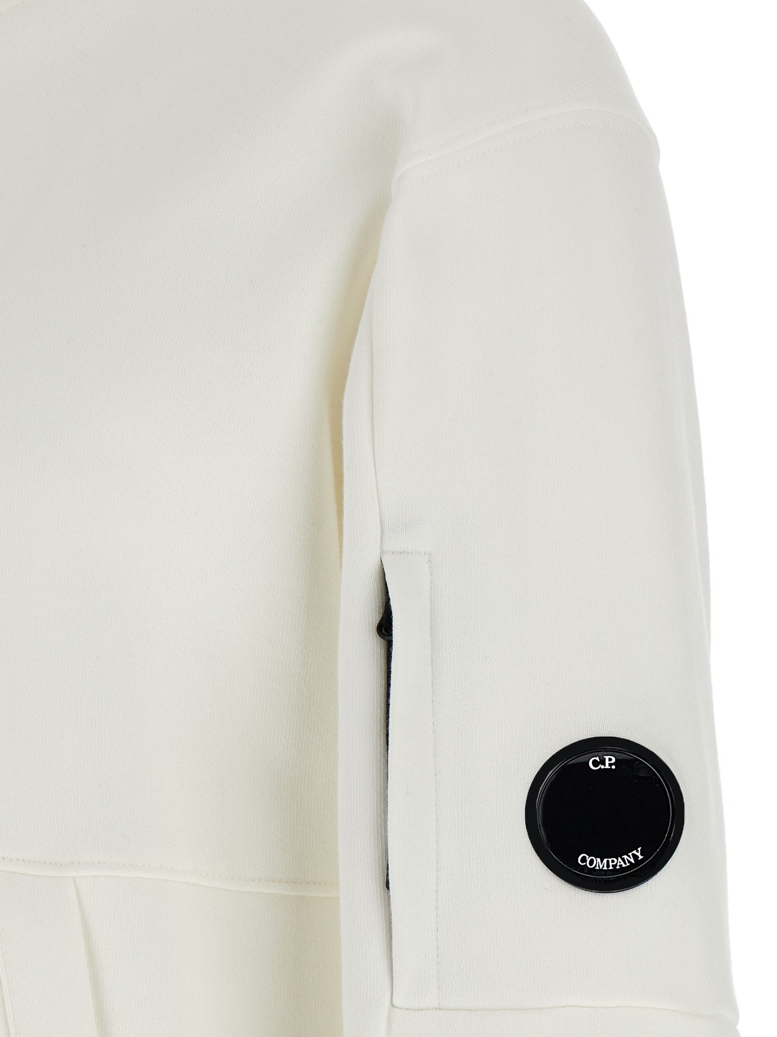 Diagonal Sweatshirt White - 4