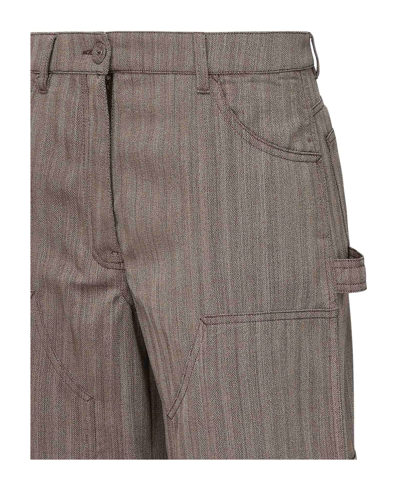 Journey Trousers In Wool Blend - 2