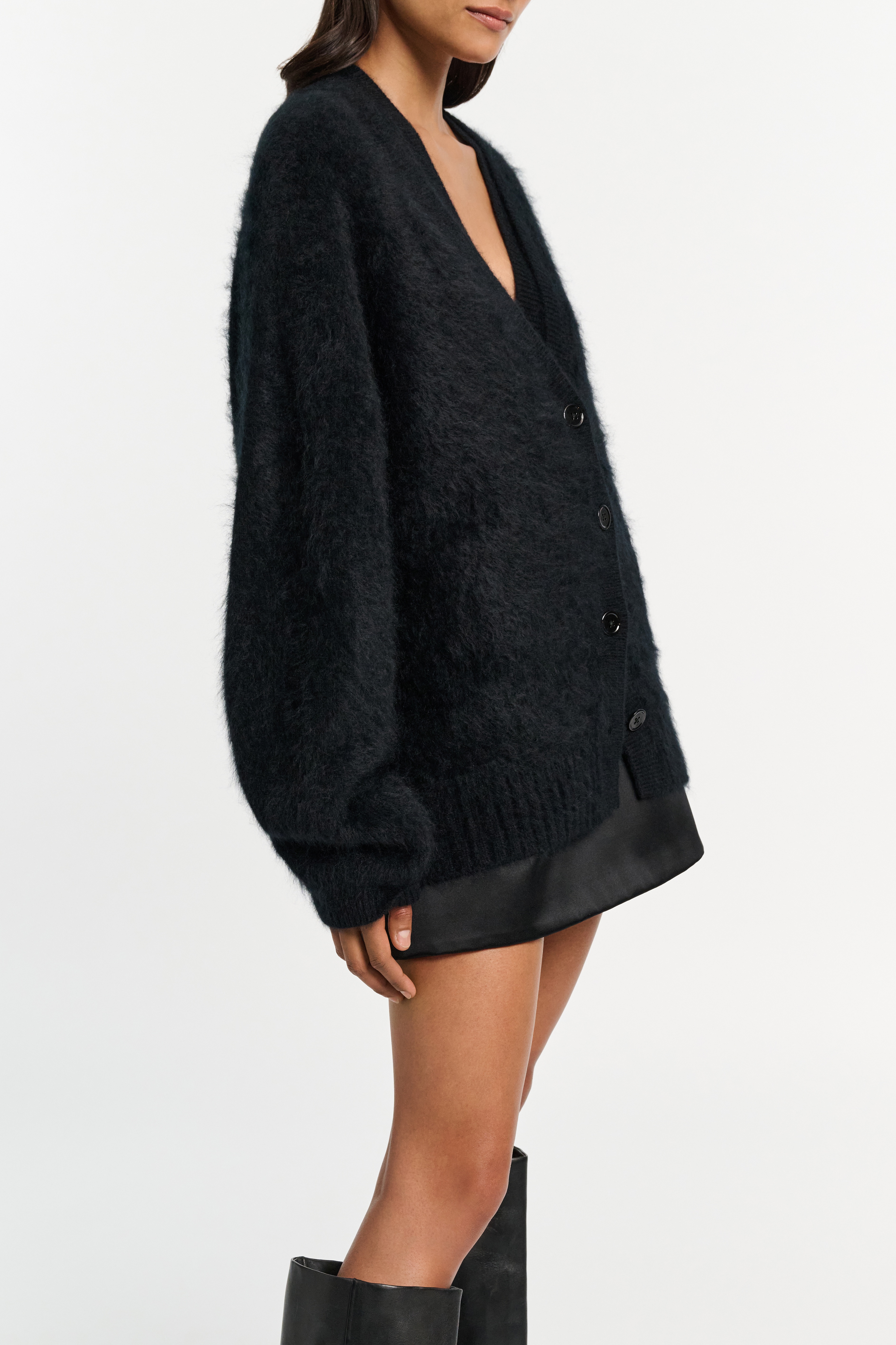 FLUFFY LUXURY cardigan - 4