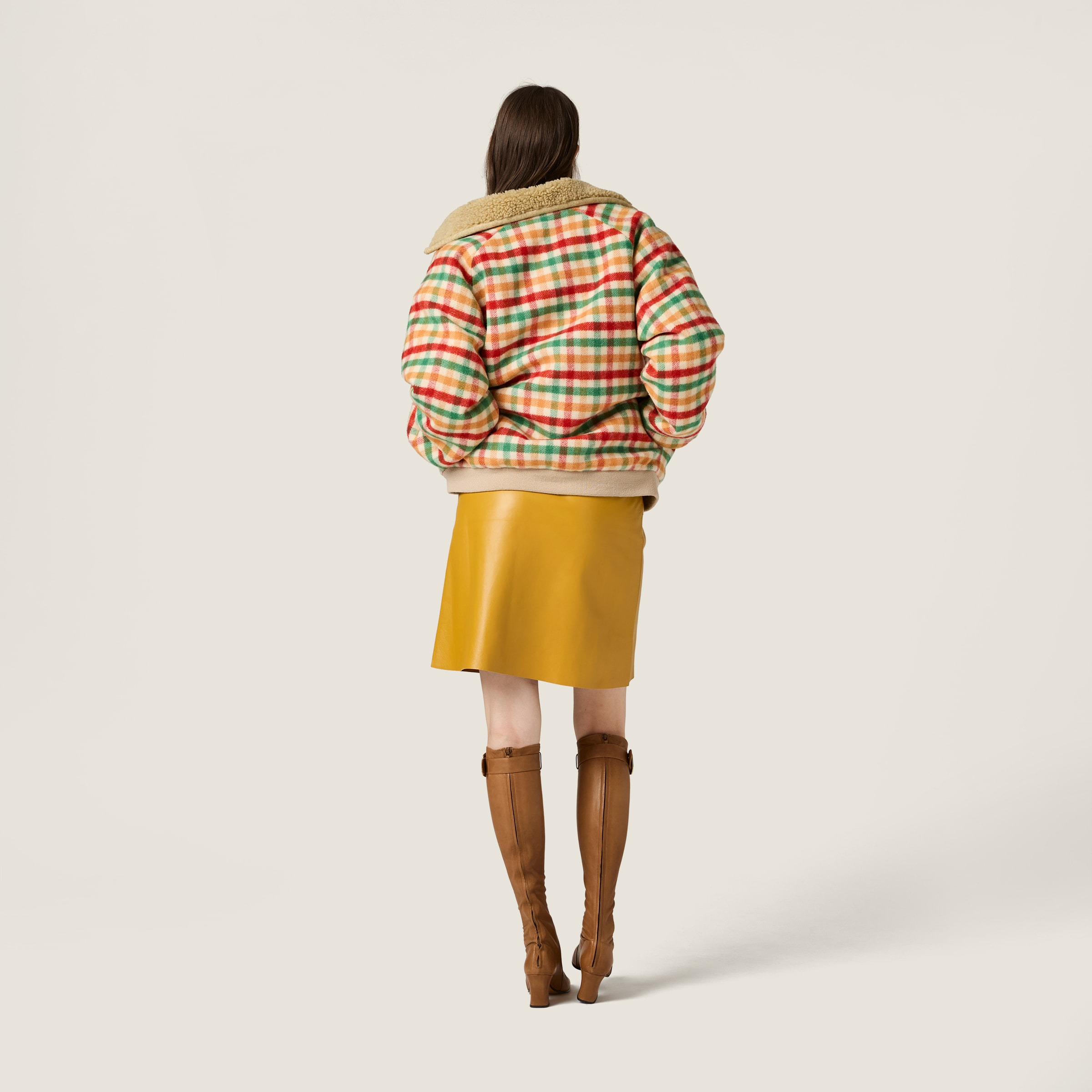 Nappa leather skirt - 3