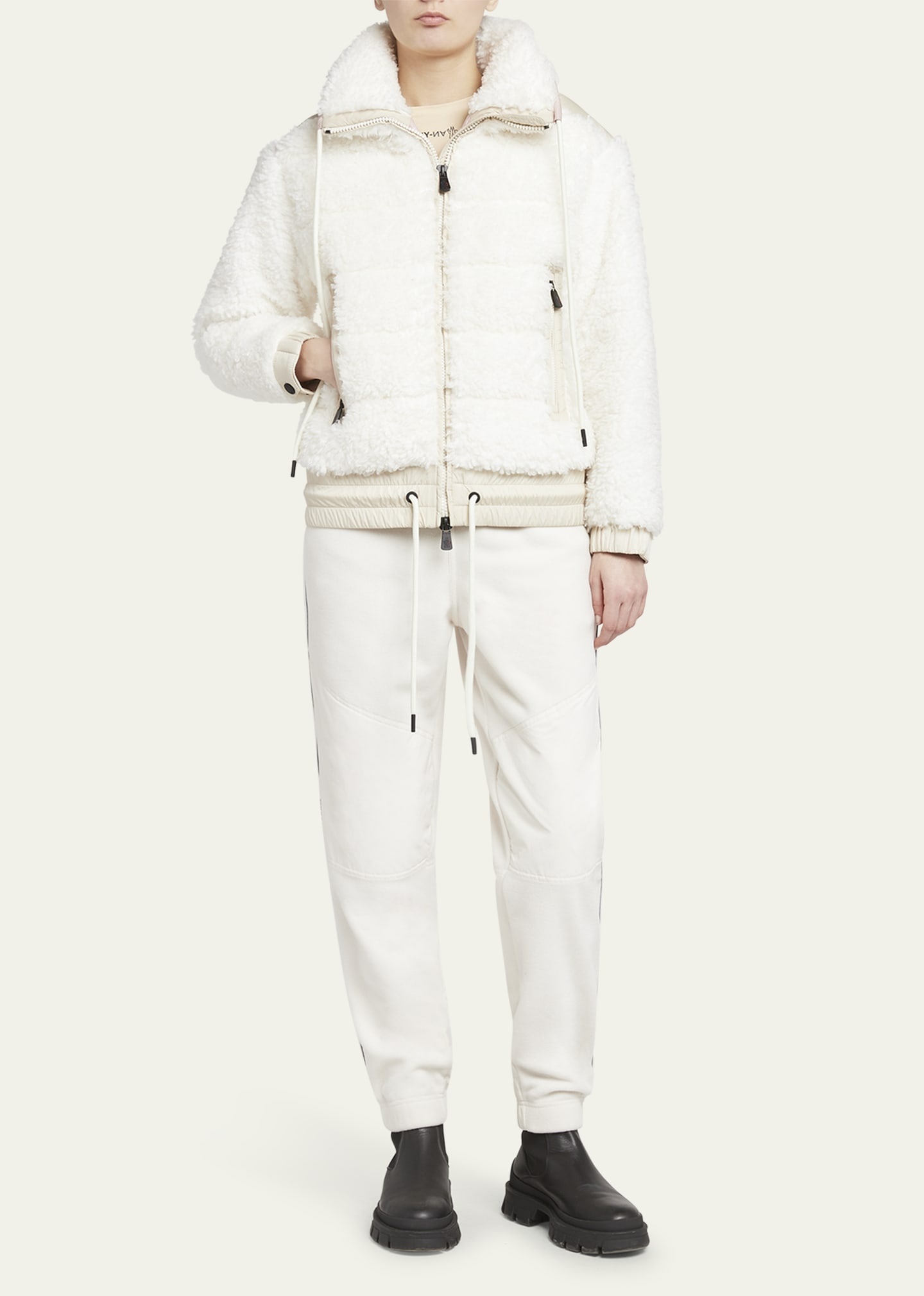 Teddy Fleece Puffer Jacket - 2