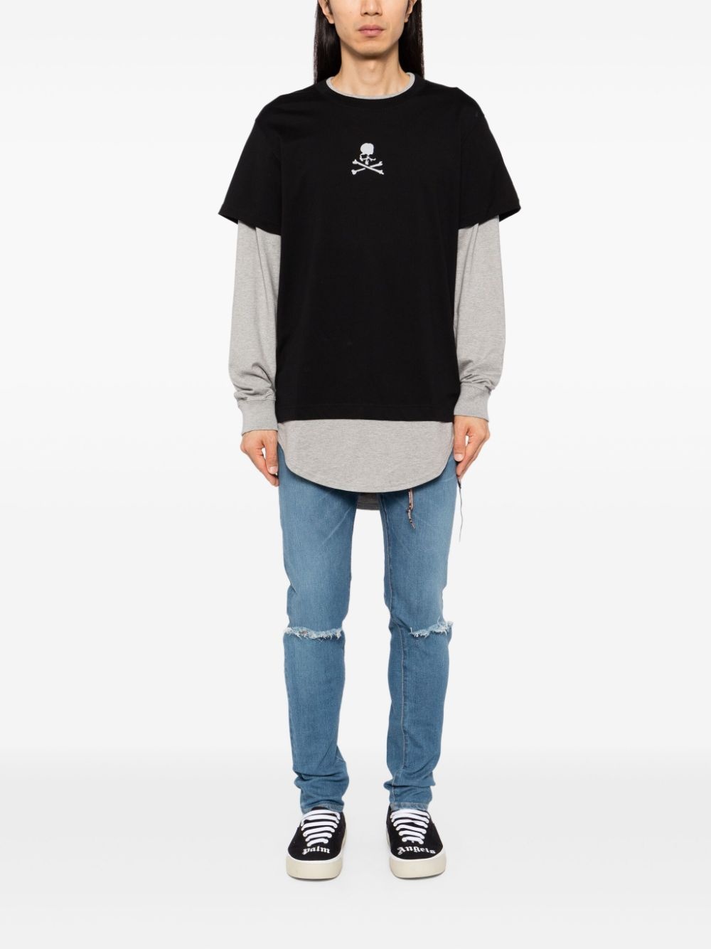 logo-print T-shirt - 2