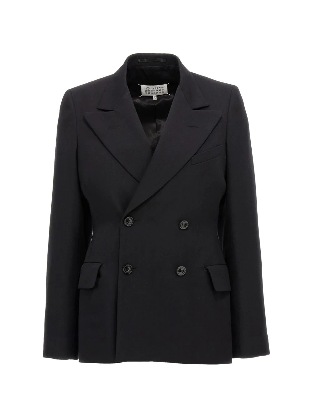 double-breasted blazer - 1