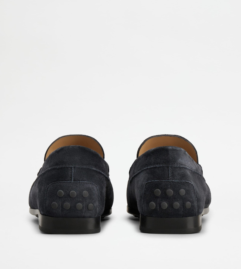 Tod's LOAFERS IN LEATHER - BLUE outlook
