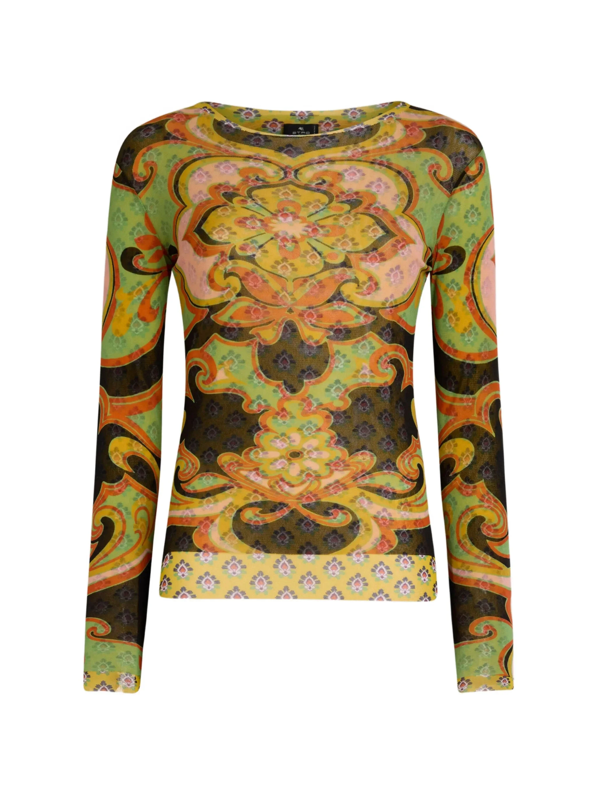 Etro Floral-print Long-sleeve Top - 1