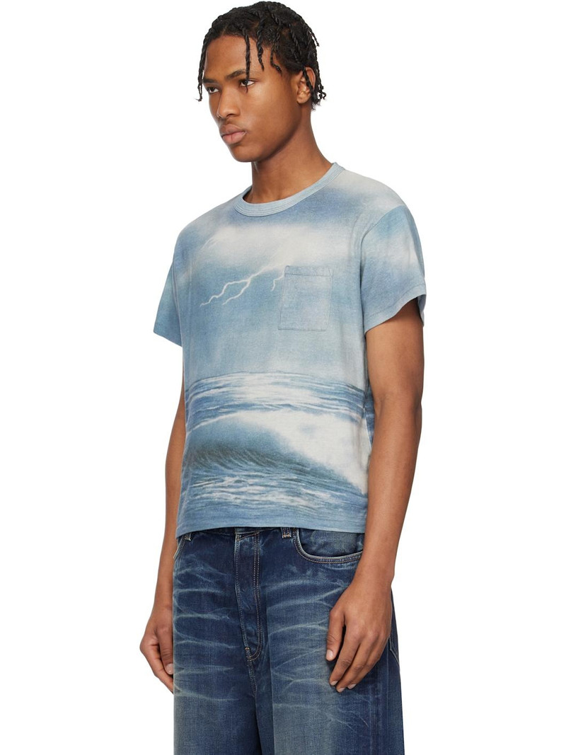 ERL Blue Storm T-shirt outlook