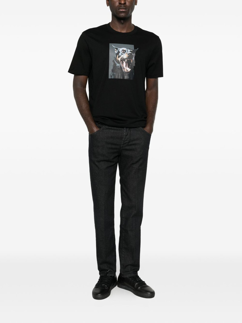 BOSS graphic-print T-shirt outlook