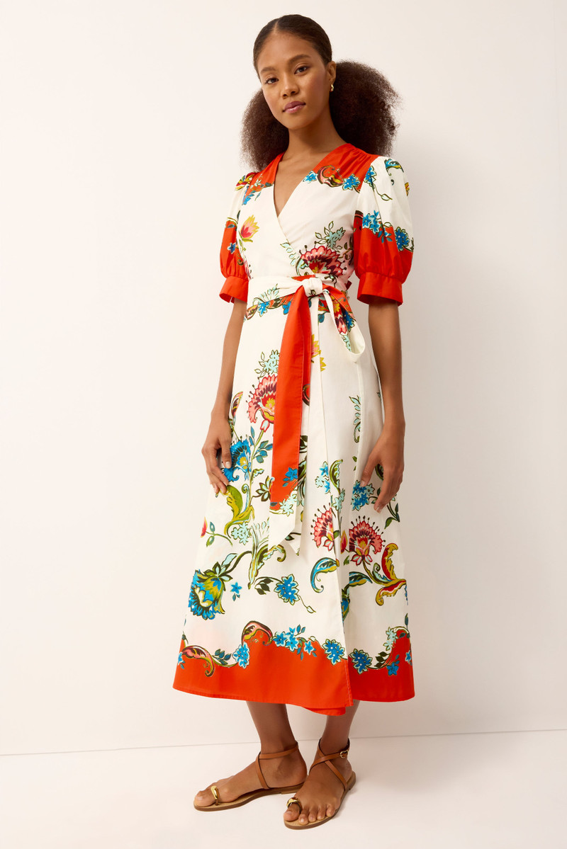 MARIE OLIVER RITA WRAP DRESS outlook