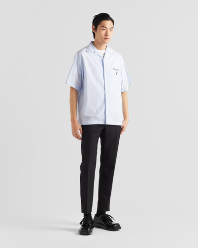 Prada Short-sleeved cotton shirt outlook