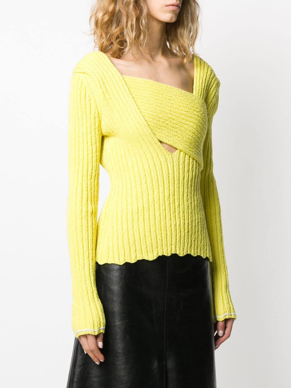 bouclé textured jumper - 3