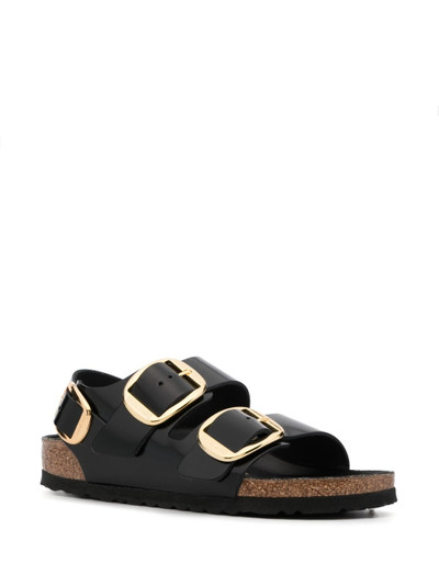 BIRKENSTOCK Milano leather flat sandals outlook