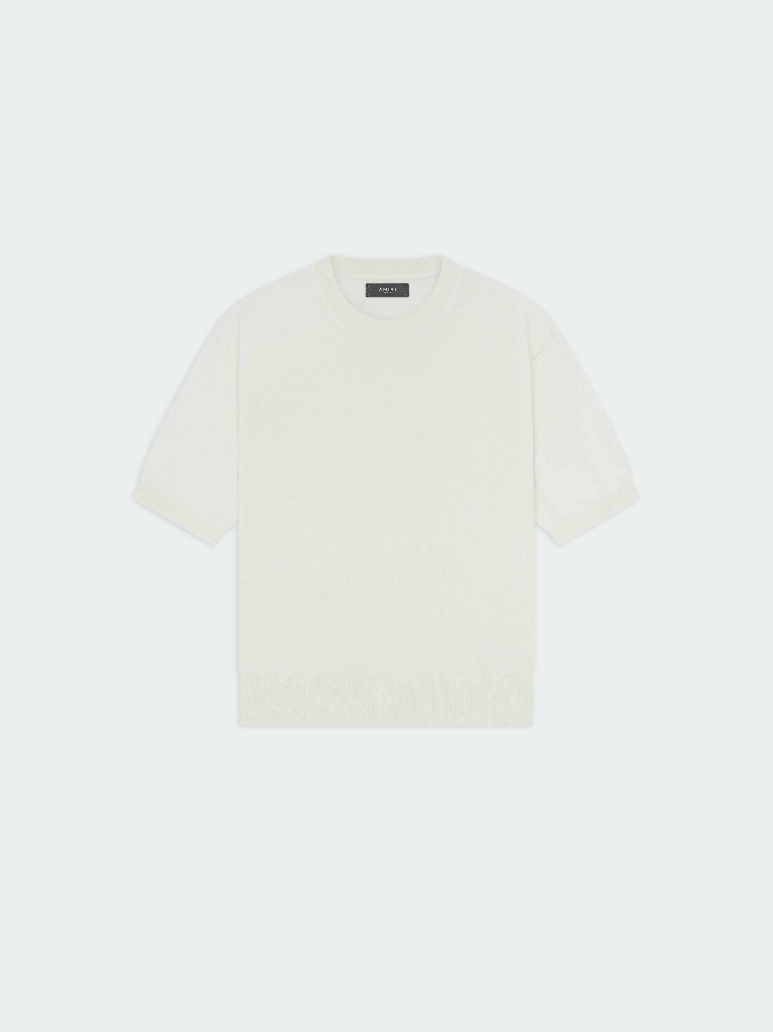 SHORT SLEEVE CREW- ALABASTER - 1