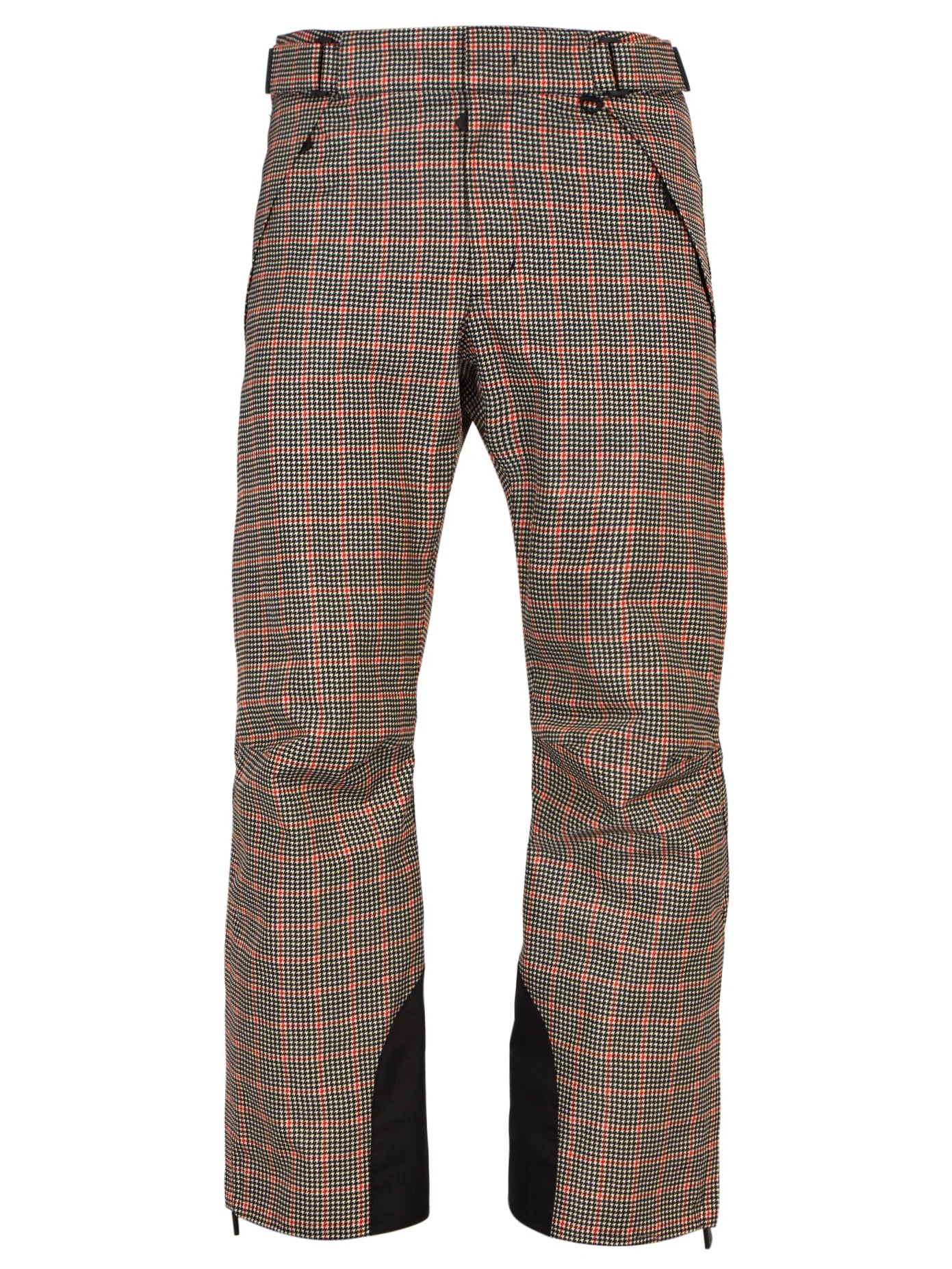 Houndstooth-print ski trousers - 1