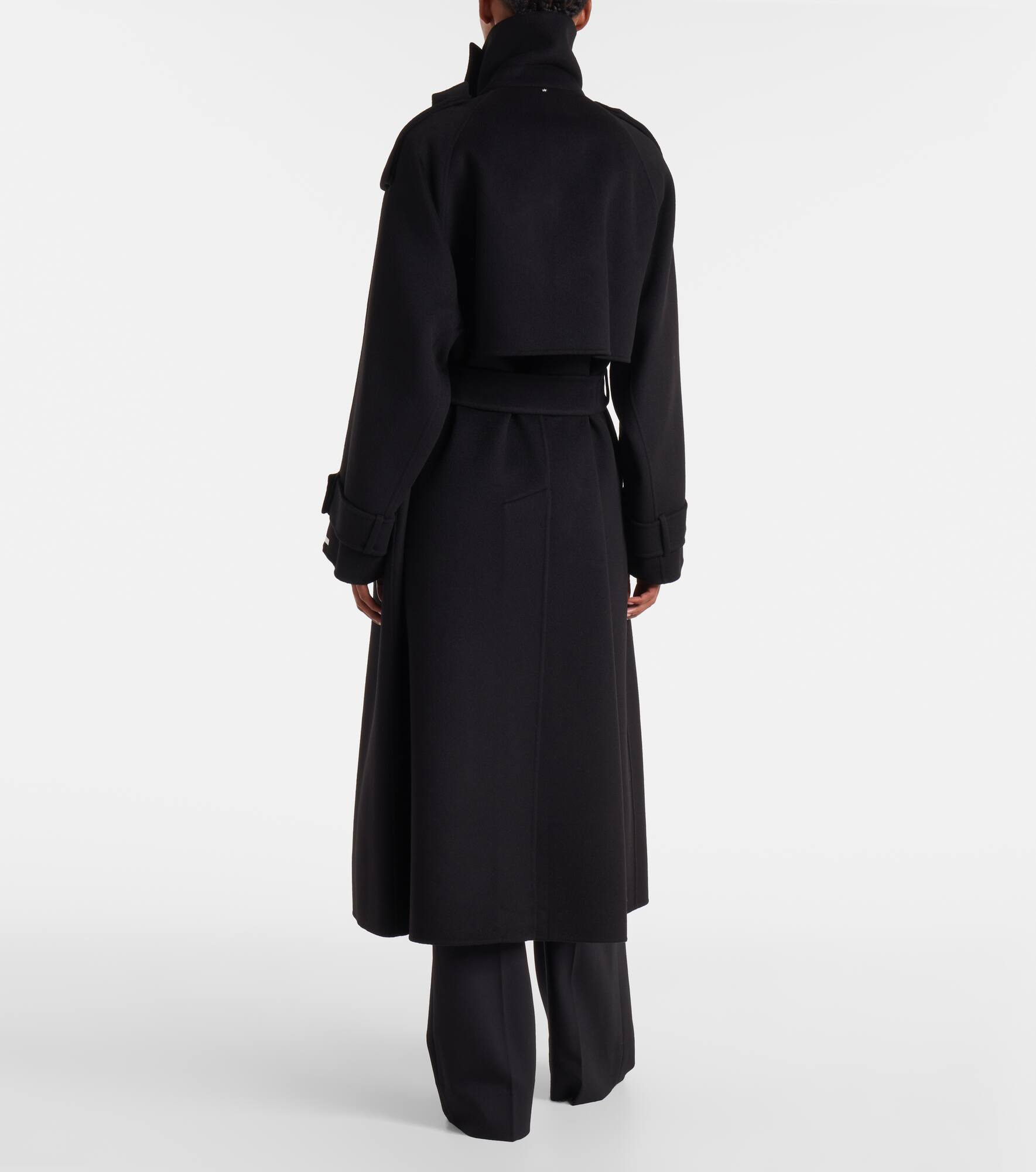 Yole virgin wool trench coat - 3