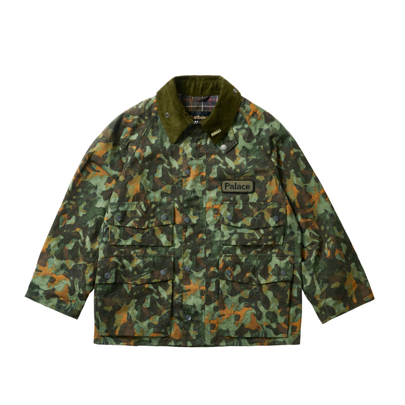 PALACE BARBOUR BEDALE CASUAL JACKET KELP FOREST CAMO 1
