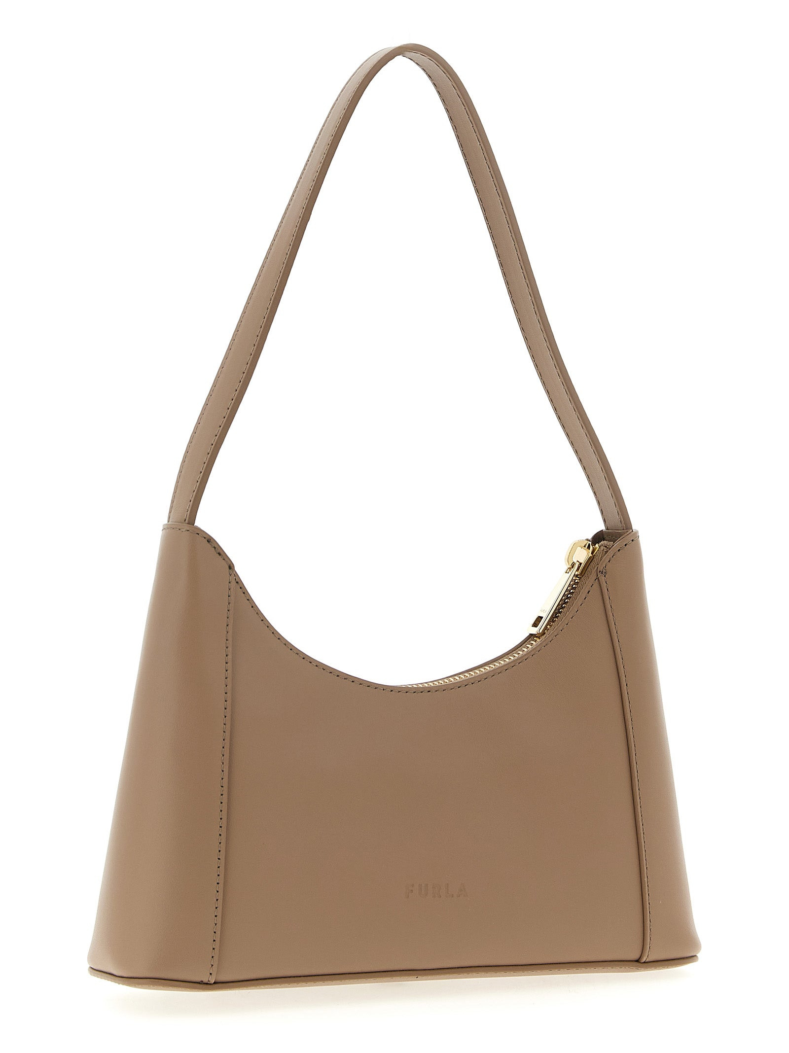 Furla Diamante Shoulder Bags Beige - 2