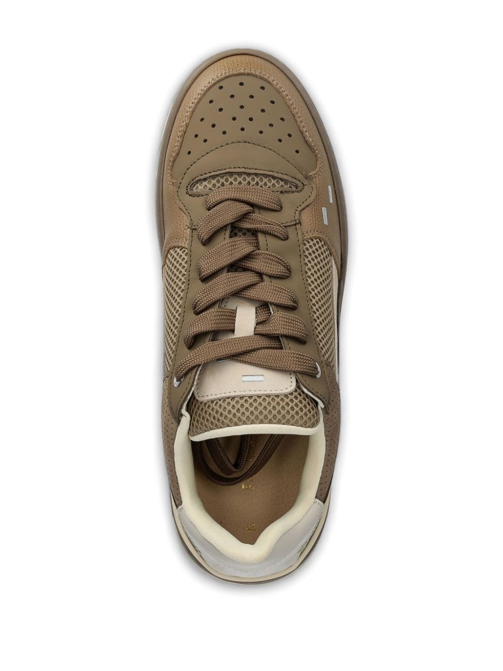 leather sneakers - 4