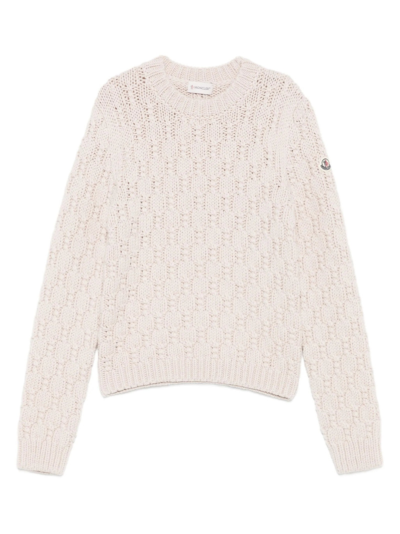 Moncler Textured Wool Sweater 1