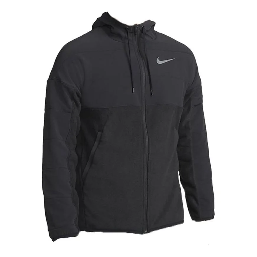 Nike Sports Breathable Casual Hooded Jacket Black DD2129-010 - 1