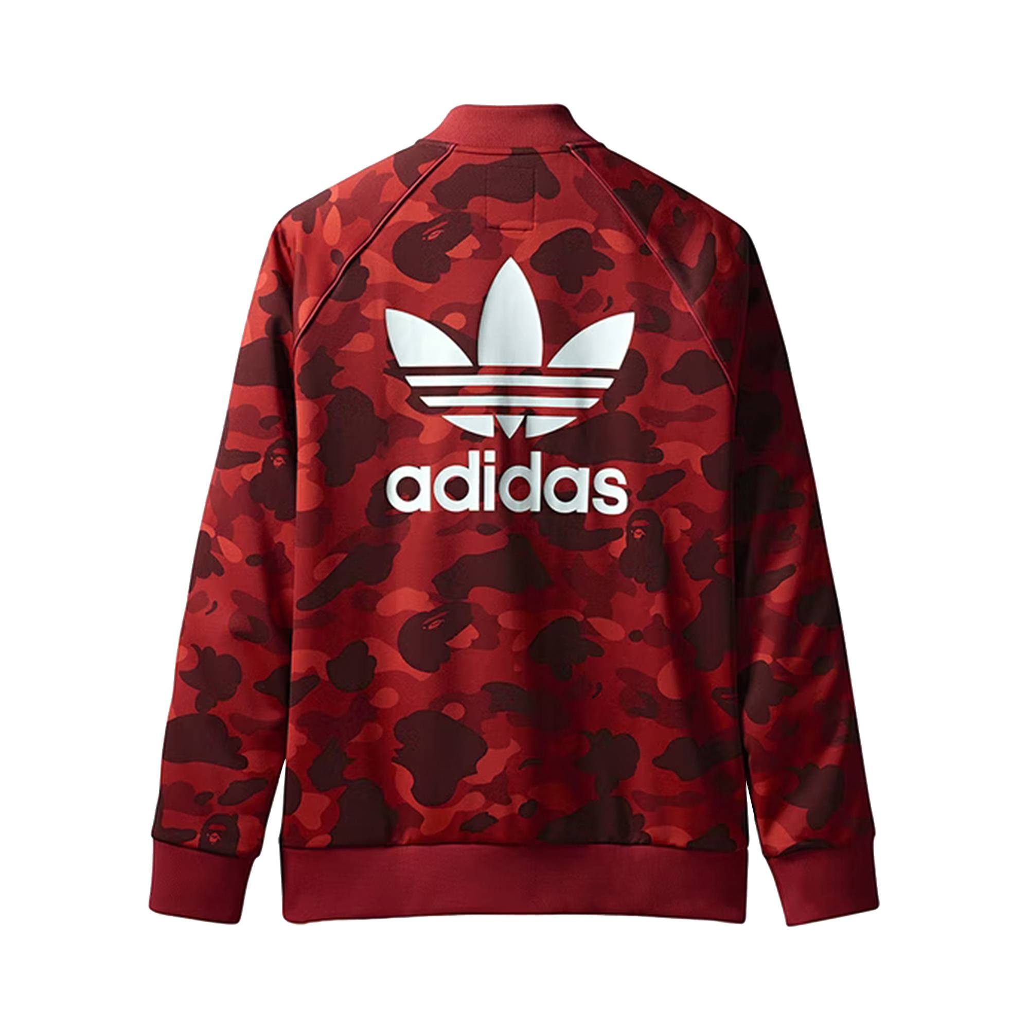adidas x BAPE adicolor Track Top 'Raw Red' - 2