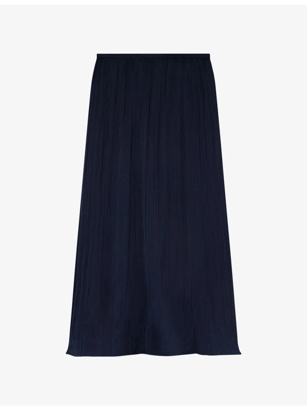Plisse Column Woven Midi Skirt - 1