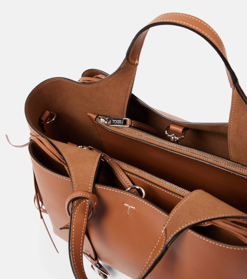 T Timeless Mini leather tote bag 3
