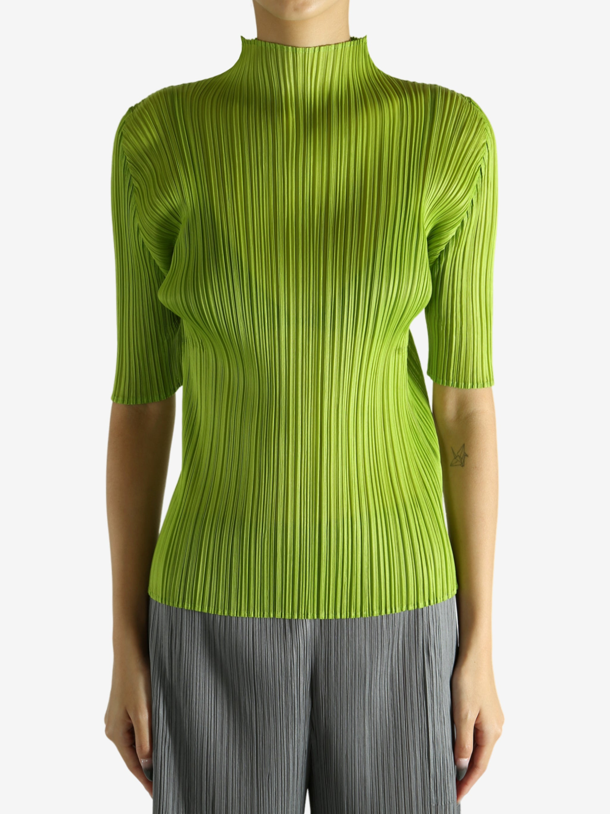 PLEATS PLEASE ISSEY MIYAKE - Women Lucid Pleats Shirt - 1