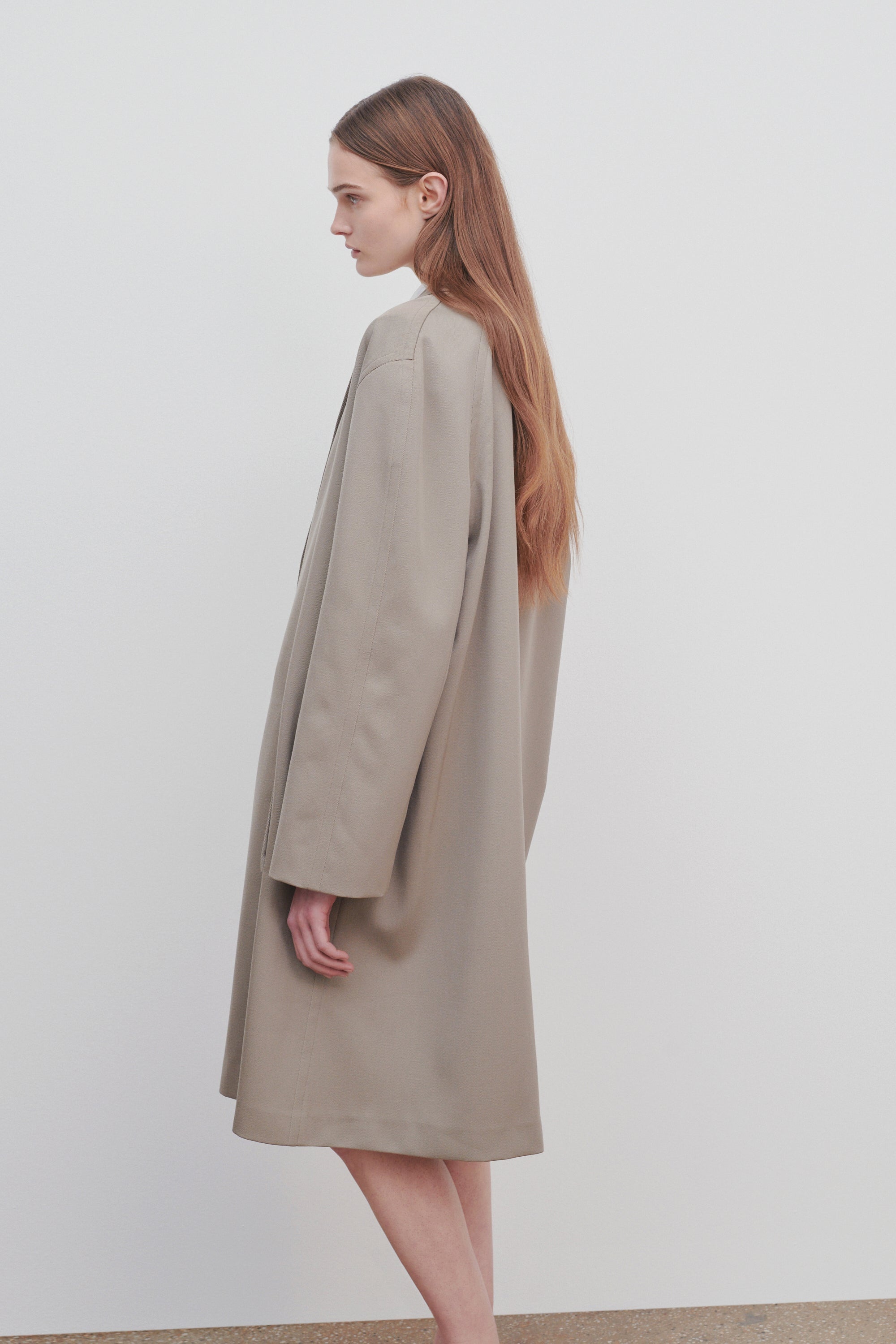 Clancy Coat in Virgin Wool - 5