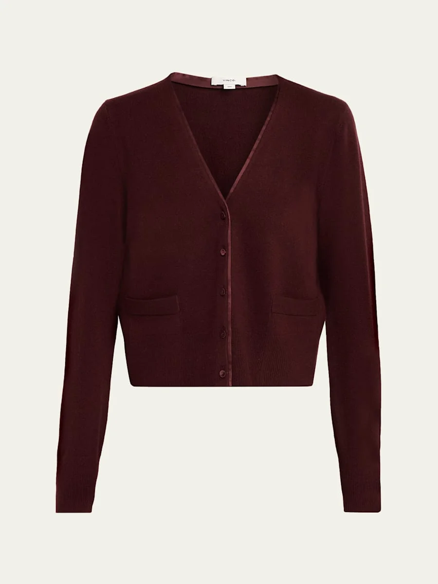 Wool-Cashmere Cardigan - 1