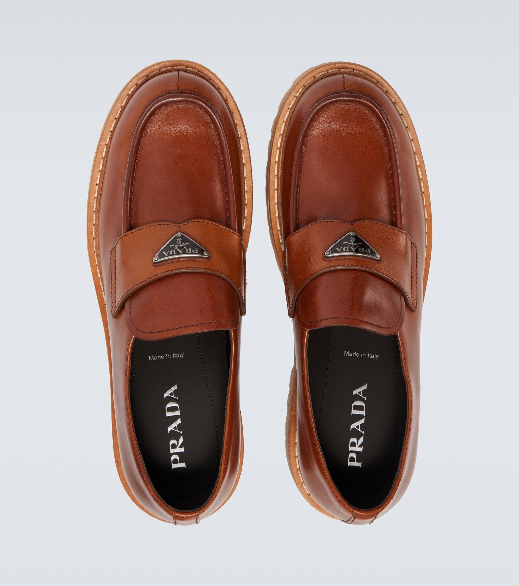 Leather loafers - 4