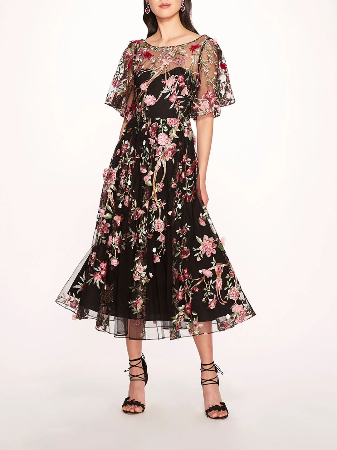GARDEN OF EDEN MIDI DRESS - 1