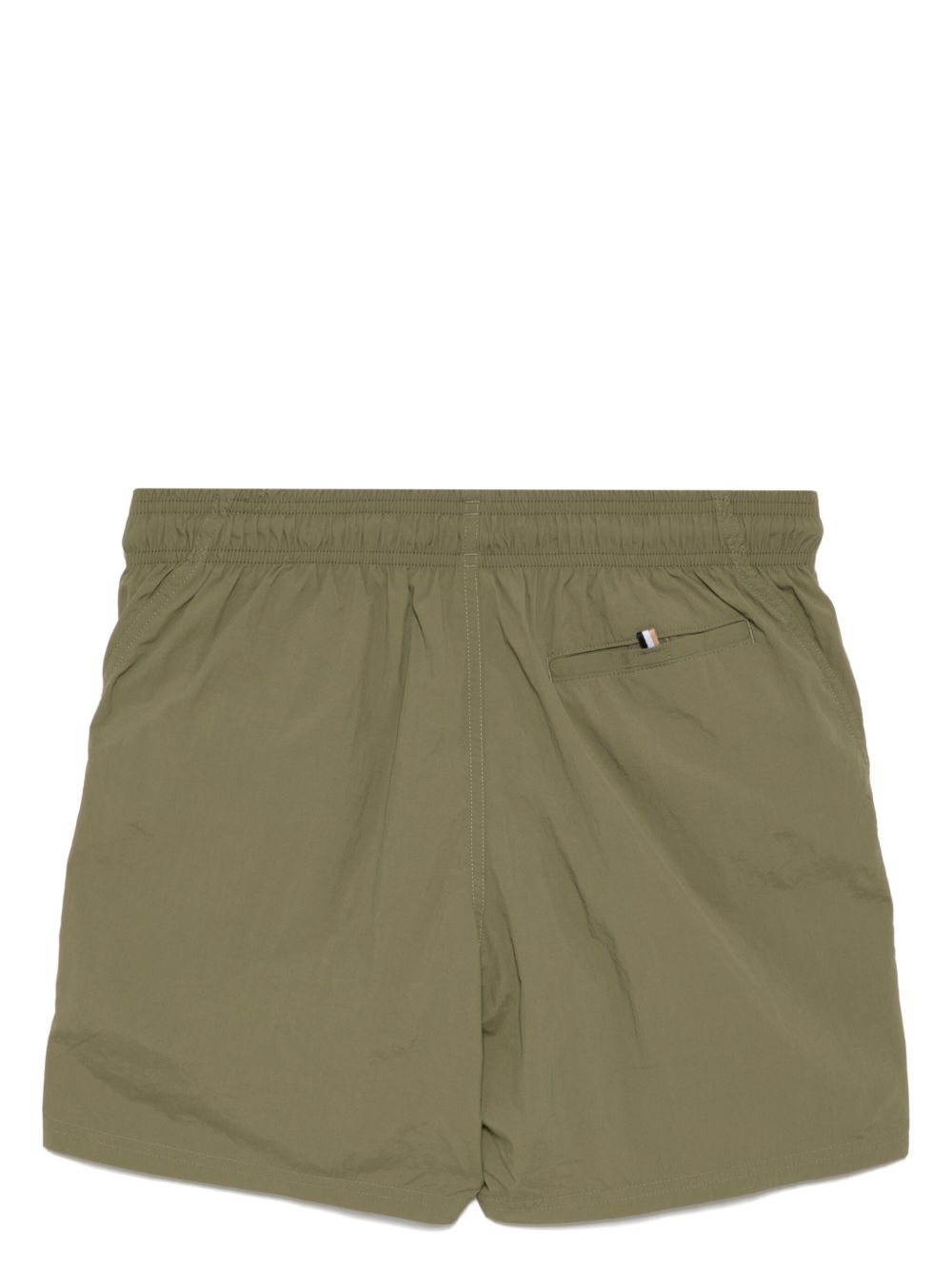 logo print swim shorts - 2