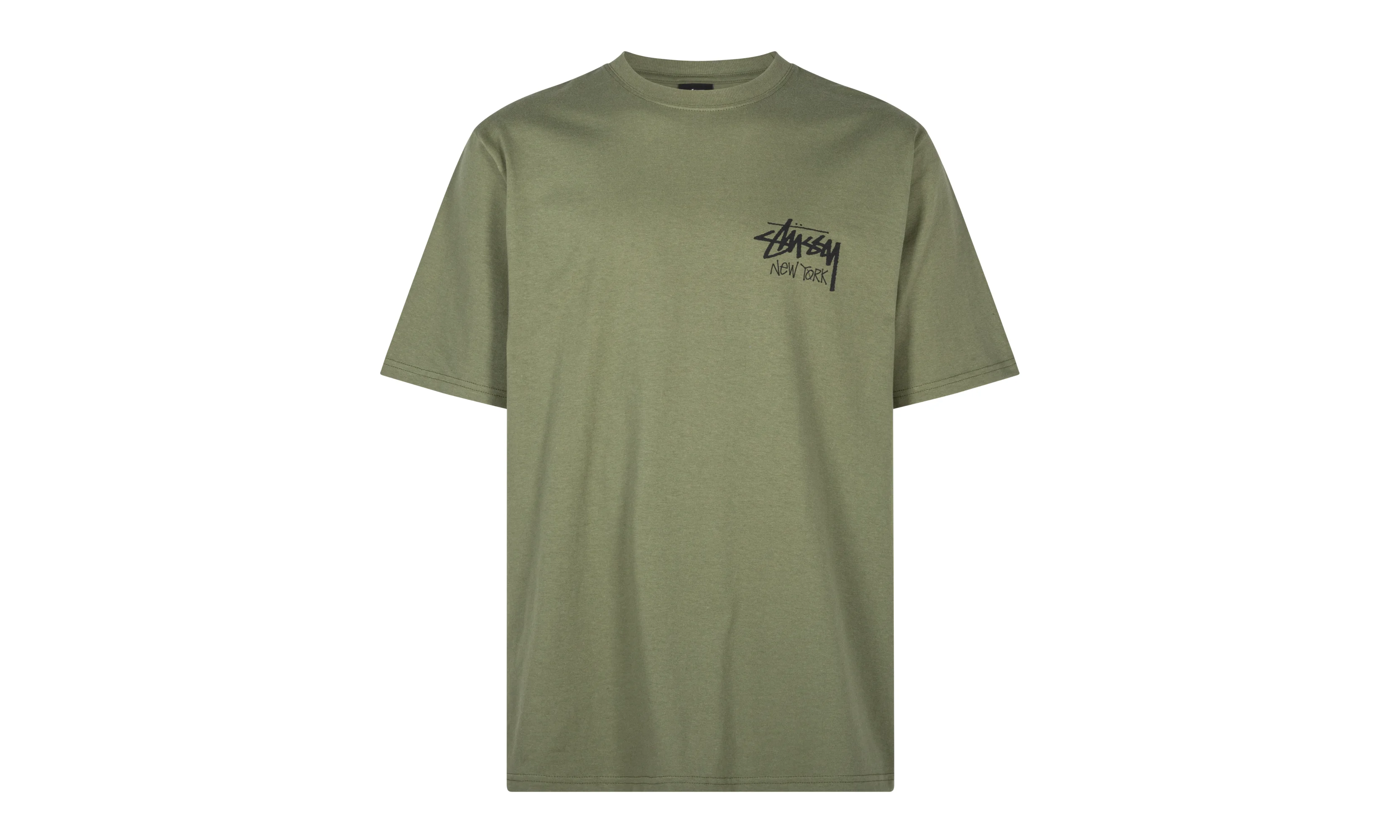 BASIC STÜSSY TEE "New York Exclusive - Olive" STUS03 - 1