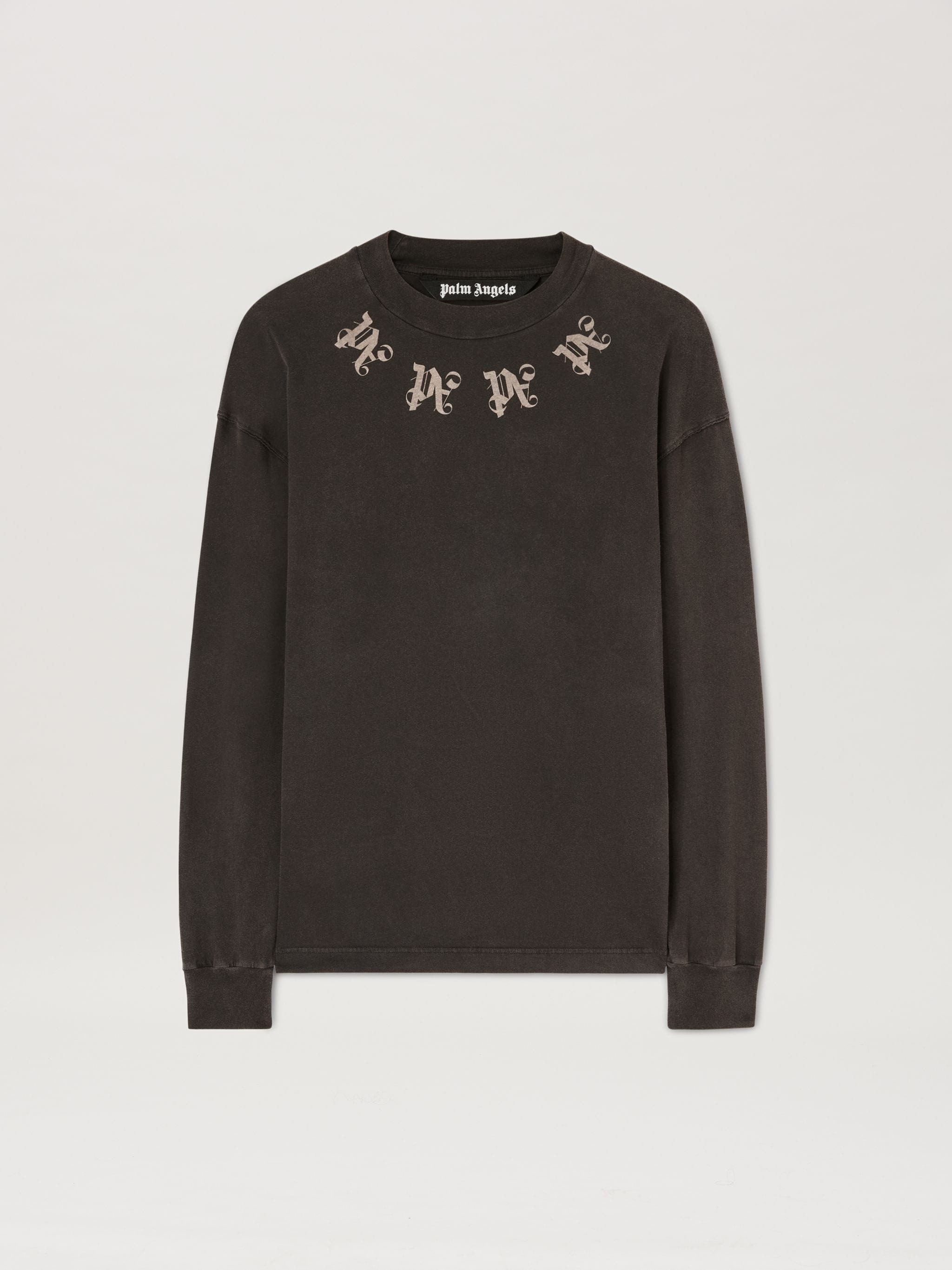 【関税込み】PALM ANGELS STATEMENT MONOGRAM T-SHIRT Palm Angels STATEMENT MONOGRAM T-Shirt | REVERSIBLE