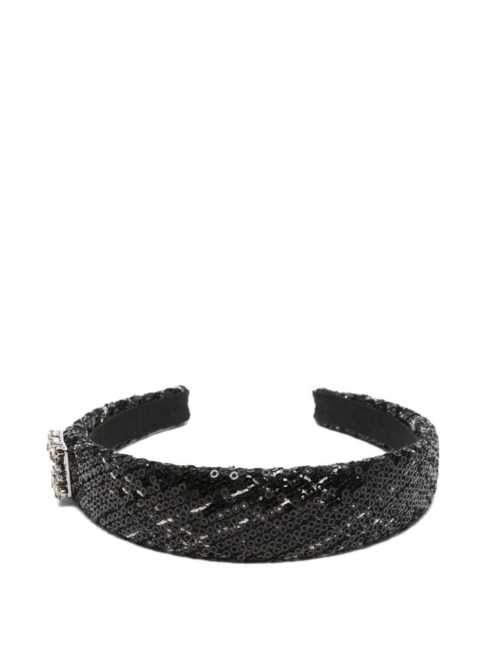 Roger Vivier Women Tres Vivier Tweed Headband - 2
