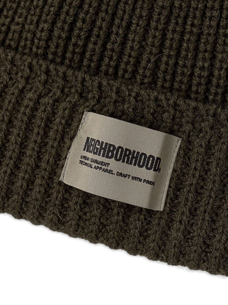 NEIGHBORHOOD ribbed-knit beanie outlook