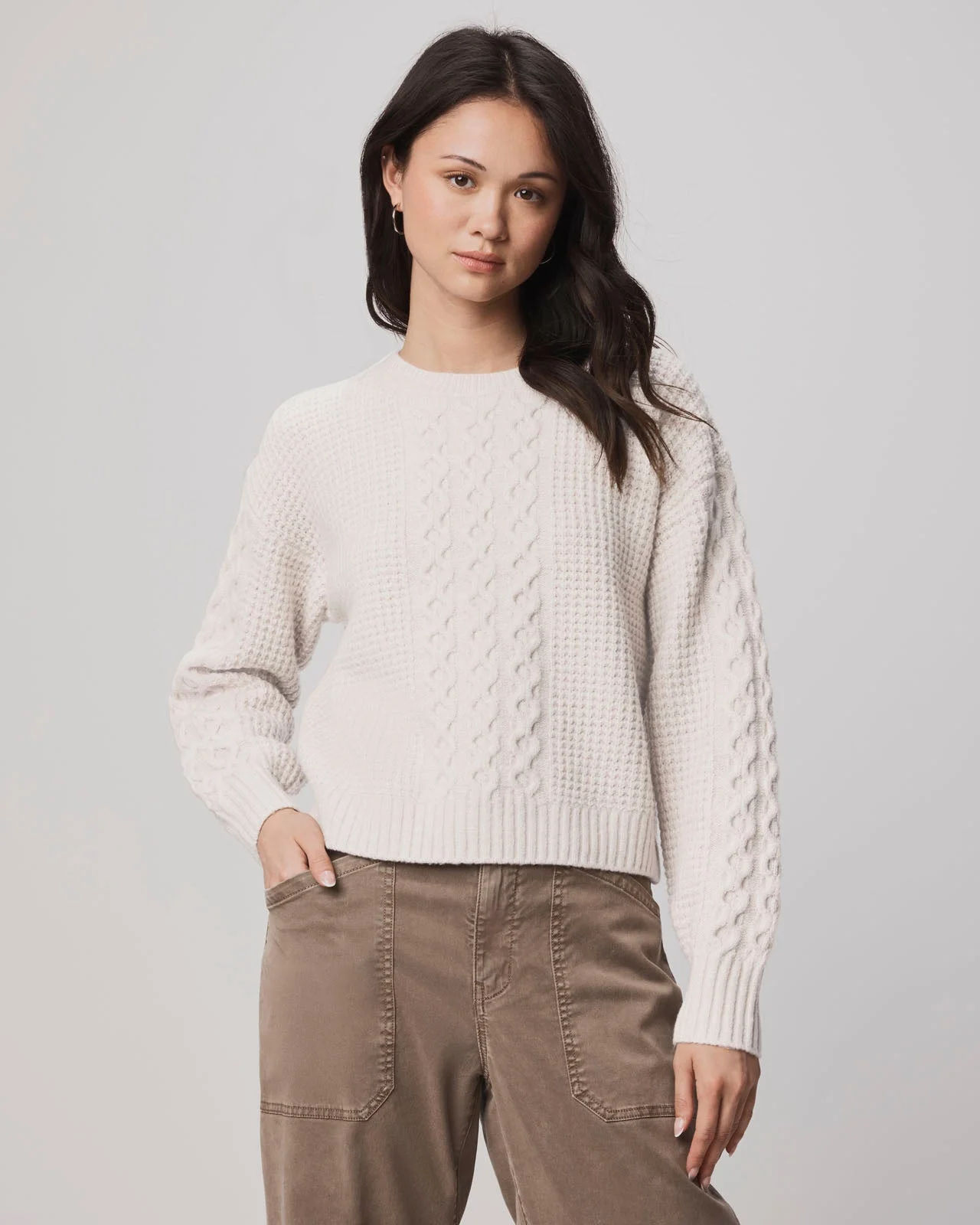Celeste Cable Knit Sweater - 1