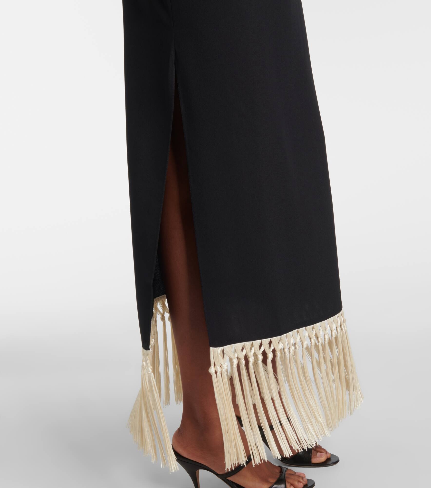 Palermo fringed maxi dress - 6