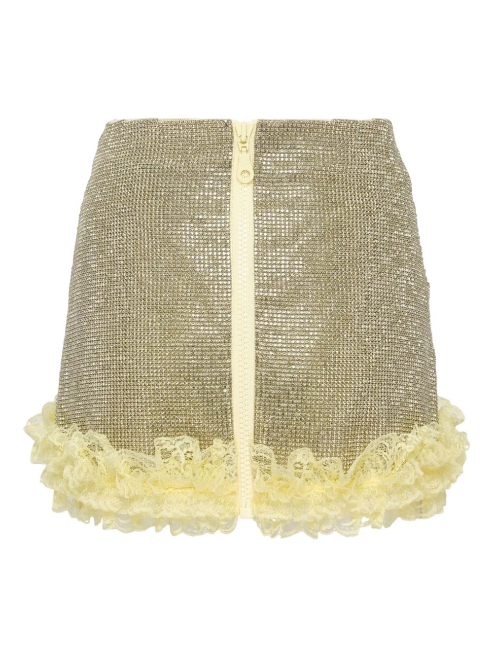 zip-fastening skirt - 1