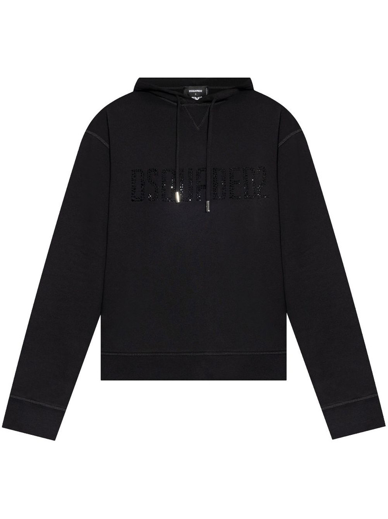 brushed-finish hoodie 1