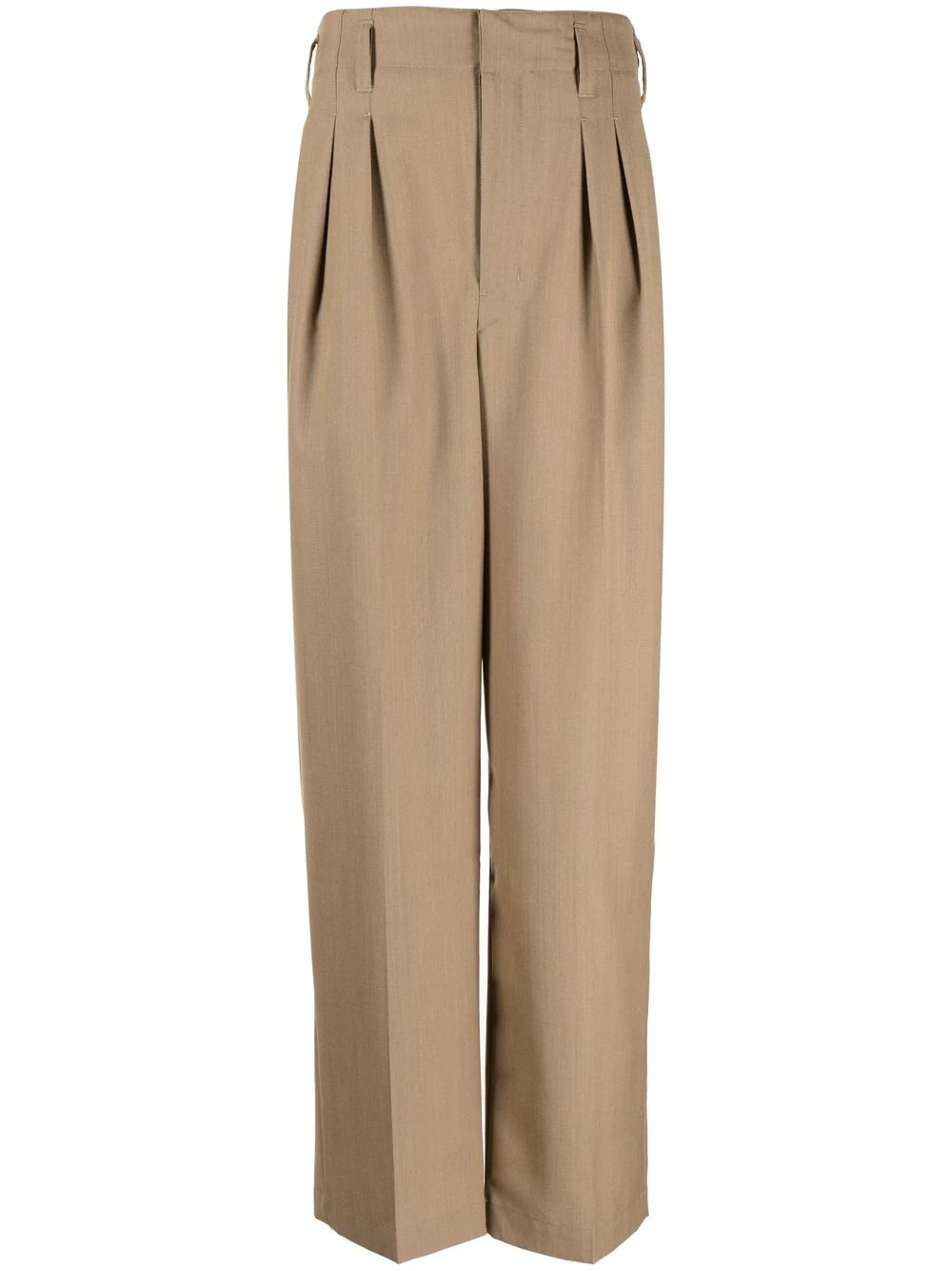 straight-leg tailored trousers - 1