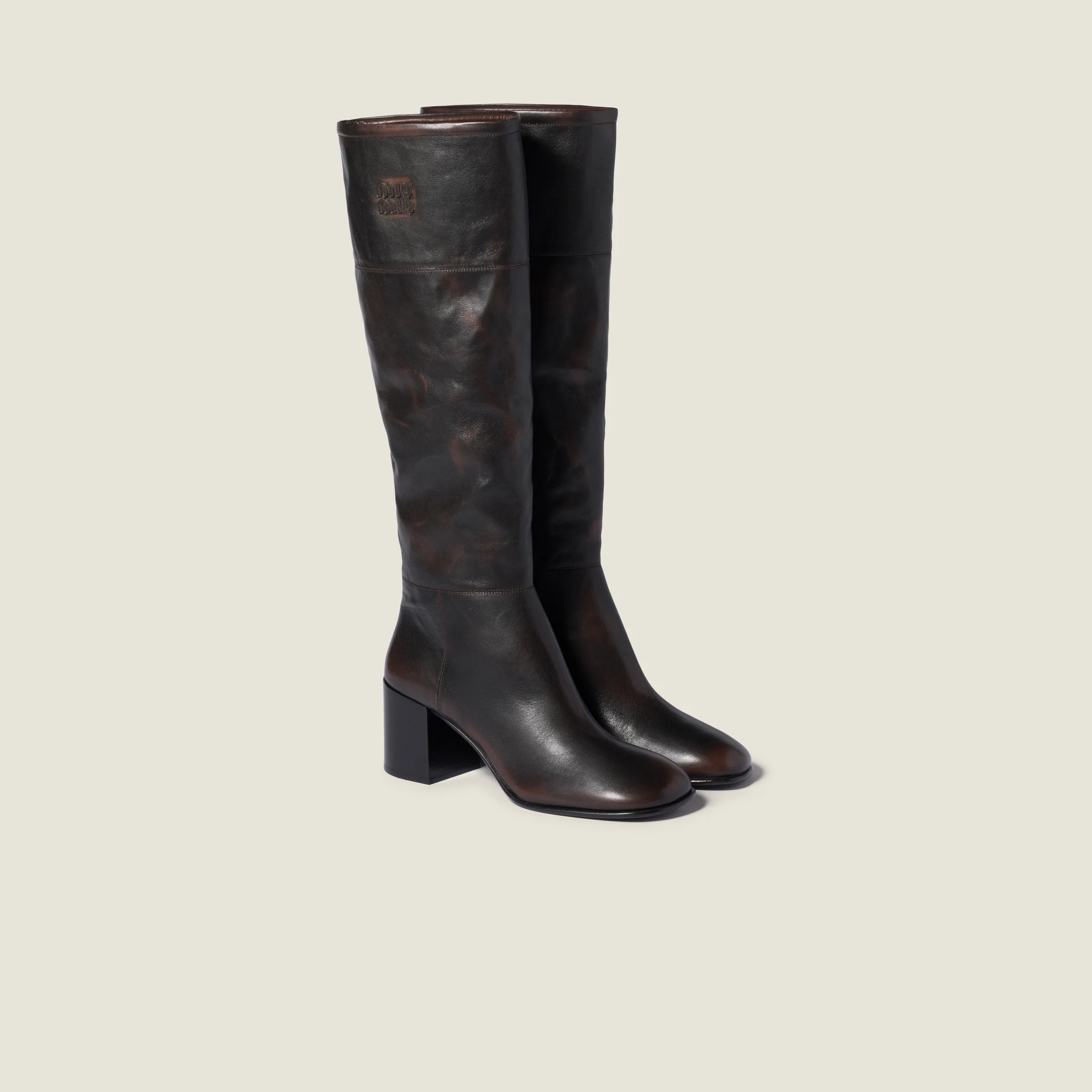 Leather boots - 1