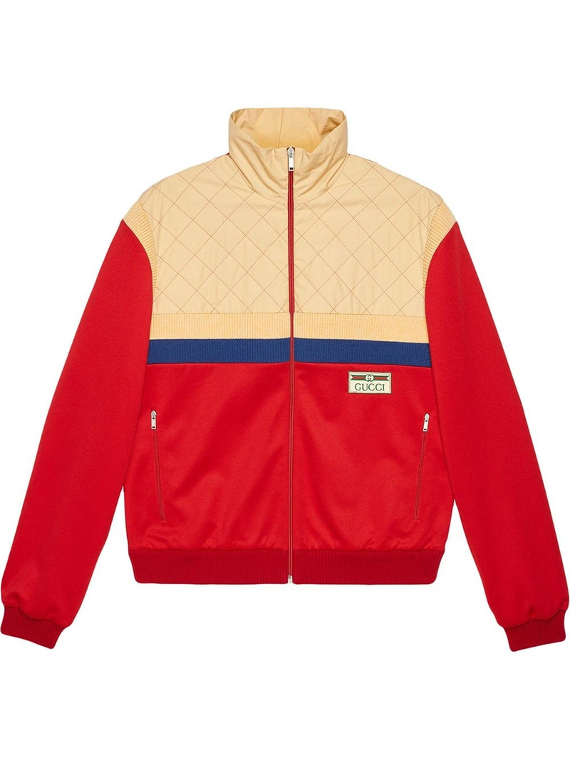 panelled jacket - 1