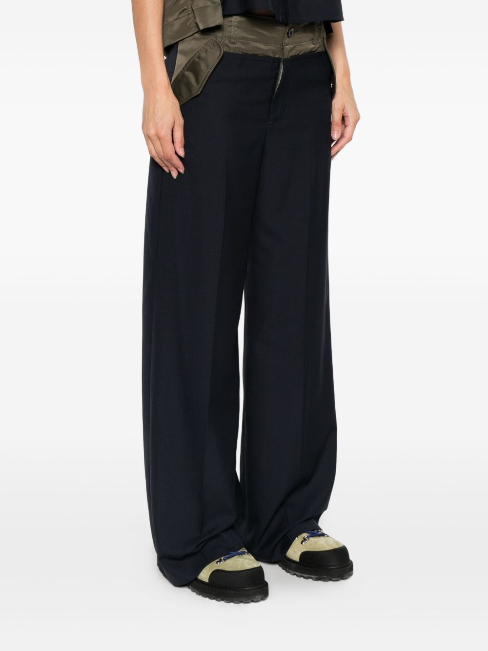 panelled trousers - 3