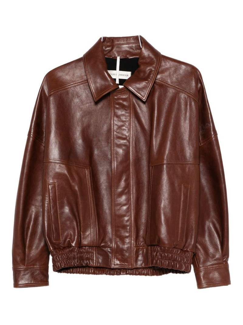 Dalme leather bomber jacket 1