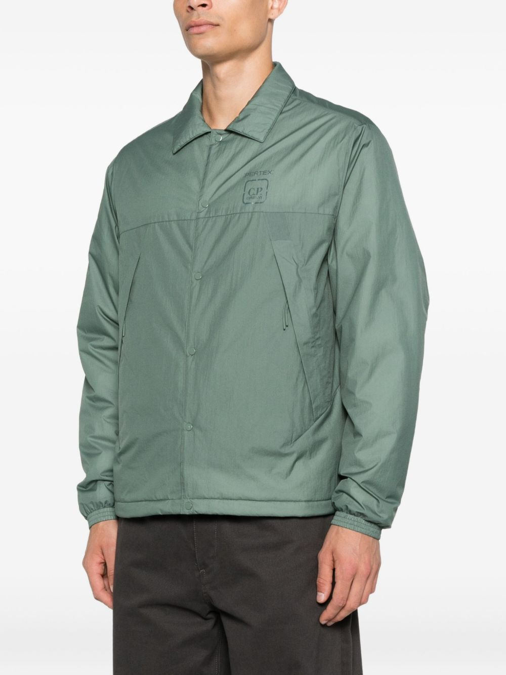 panelled buttoned jacket - 3