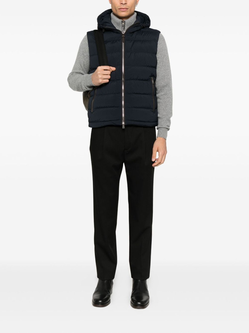 BOSS hooded zip gilet outlook