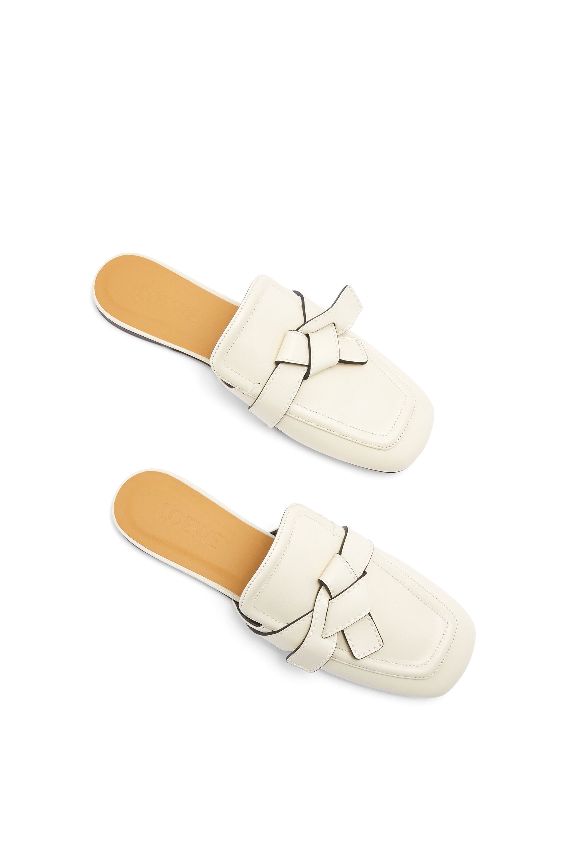 Gate flat mule in calfskin - 3
