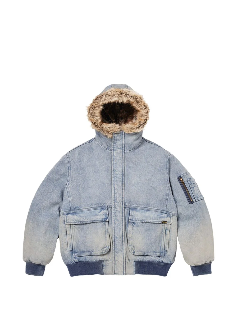 reversible faux-fur jacket - 1