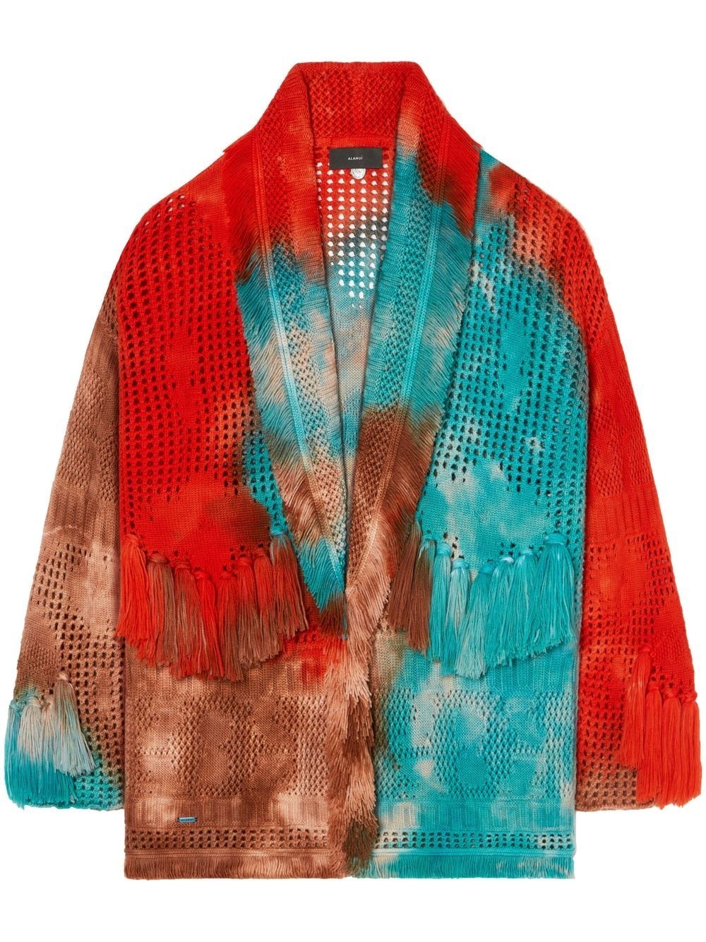 California Dreaming tie-dye cardigan - 1